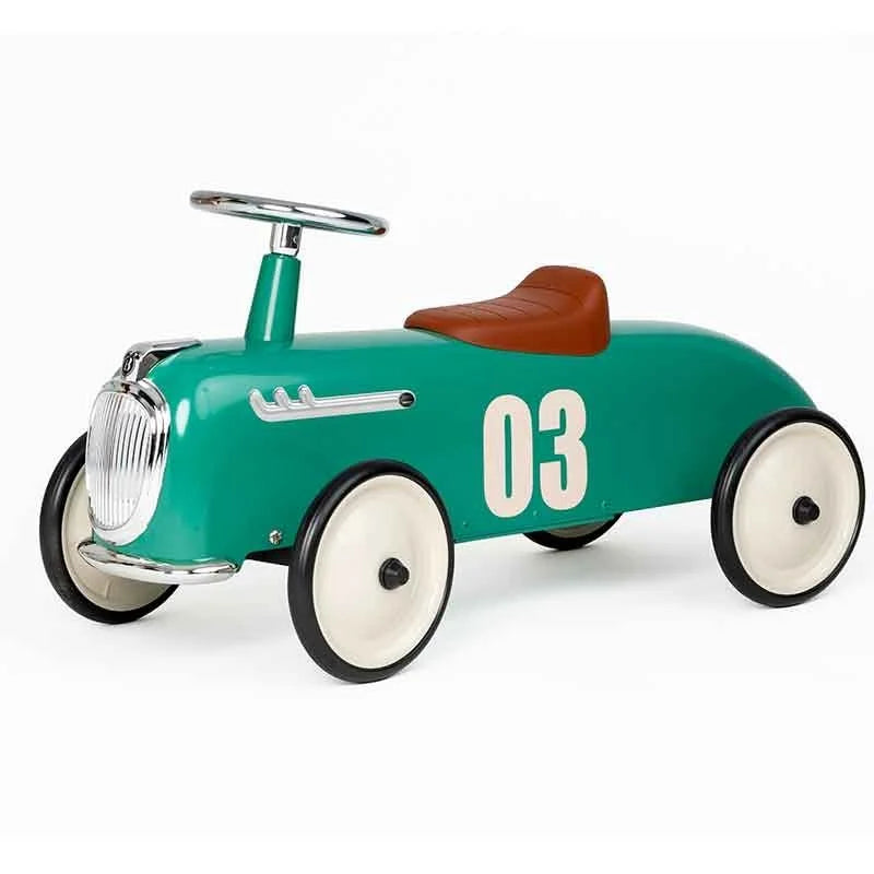 Tender Turquoise Green Roadster Ride on