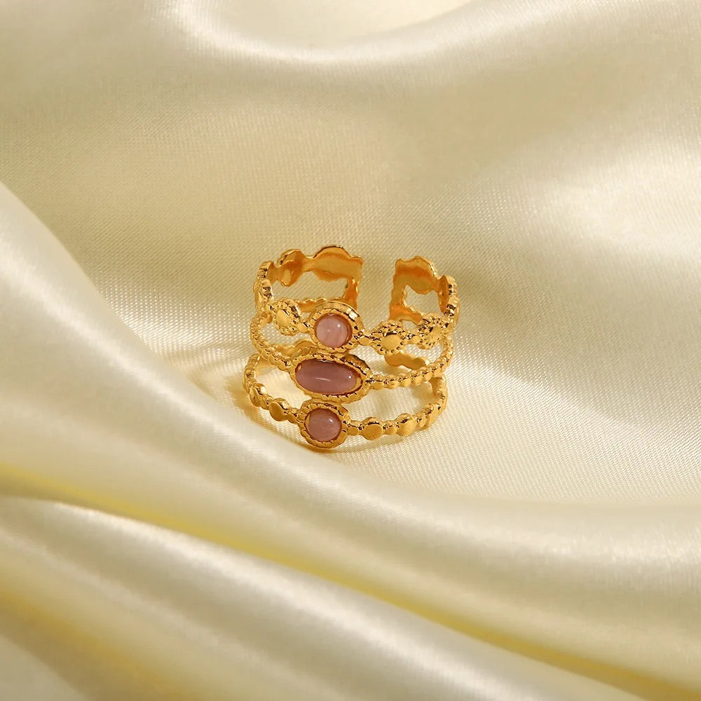 Arielle Adjustable Gold Ring