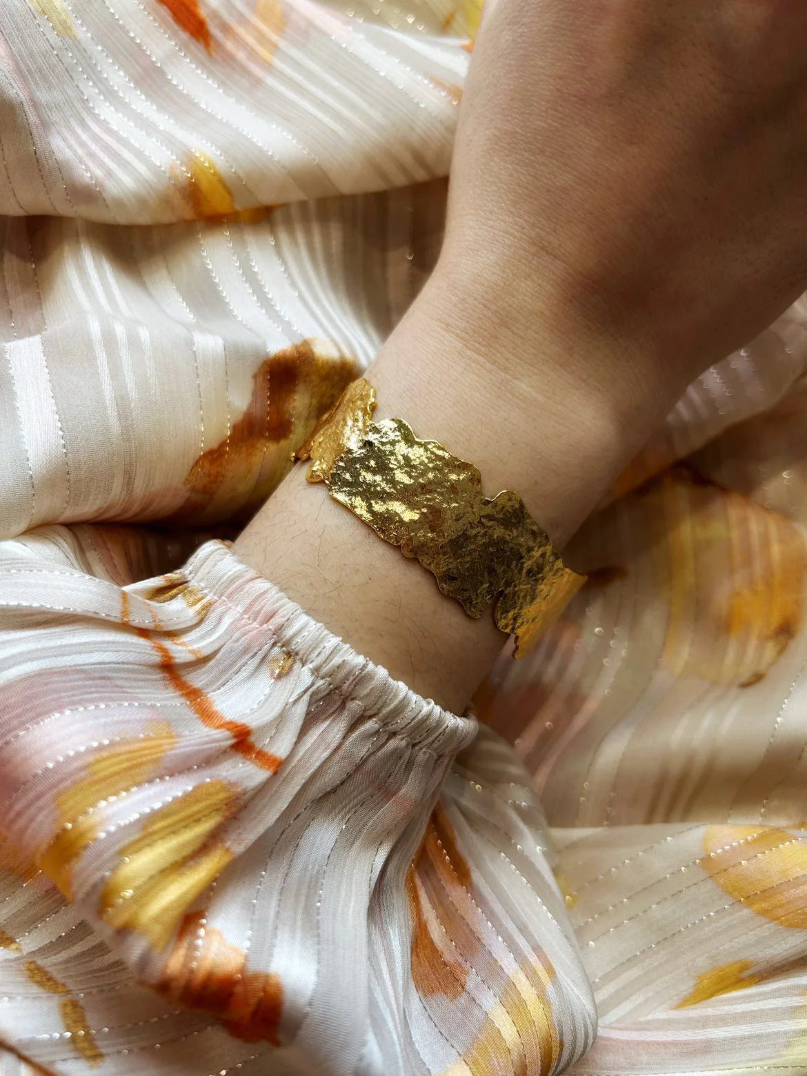 Golden Goddess Cuff Bracelet