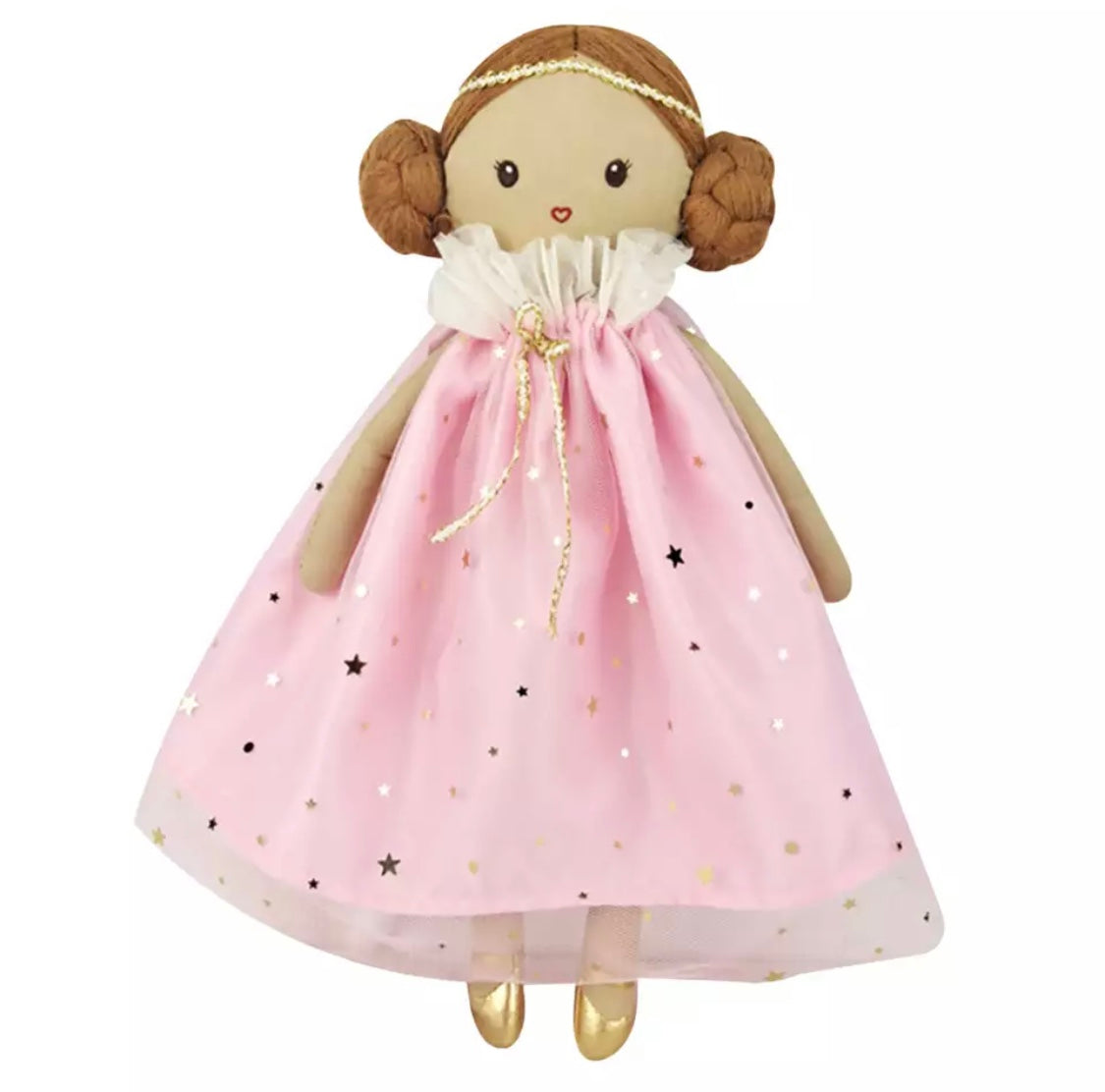 Ballerina Doll with star tulle dress