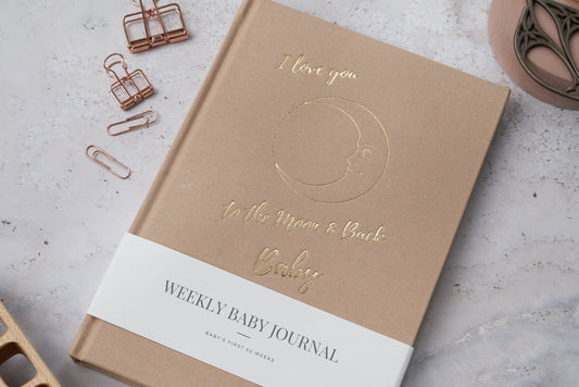 Love You to the Moon and Back Baby Book ~ Sand